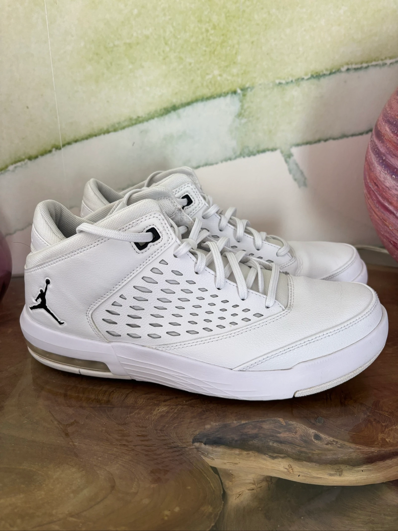 Baskets homme Jordan flight blanc 44